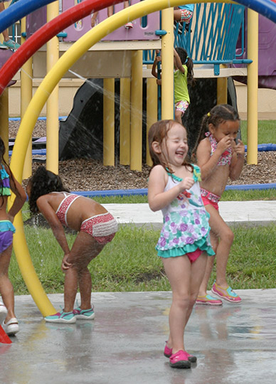 Orlando Summer Camp Splash Pad