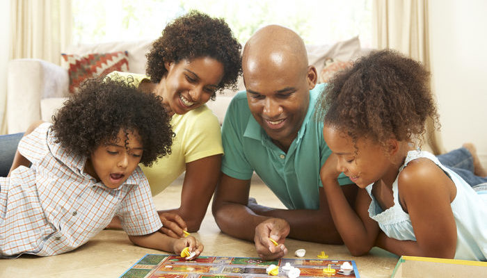 Family Board Game Night with Children in Avalon Park FL