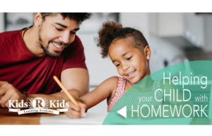 homework at Kids 'R' Kids West Beaumont, preschool, daycare, childcare, learning academy