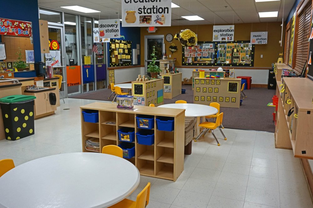 Our classrooms are clean, bright, and full of learning!