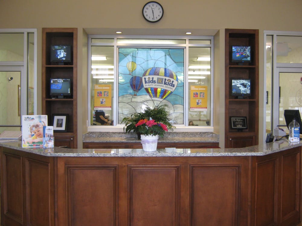 We love to greet our families each day in our secure lobby.