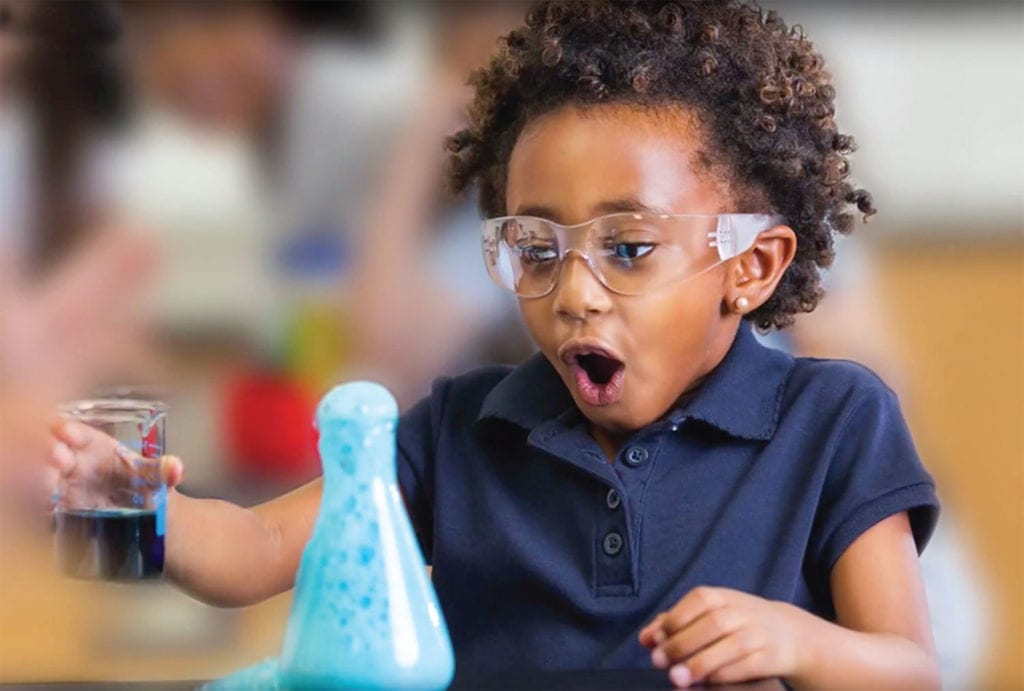 Our STEAM Ahead® Curriculum promotes learning environments that provide students with opportunities to observe, question, investigate, predict, experiment, build, and share what they learn.