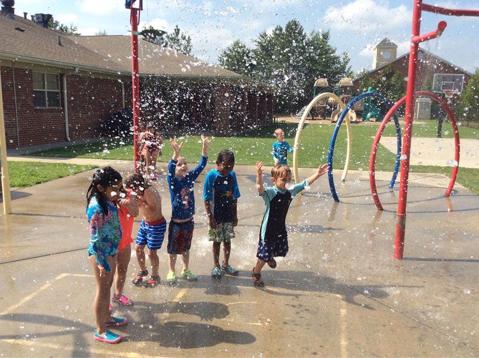 Hot days are always fun with our Splash Park!