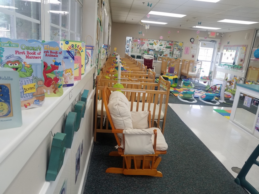 Our little ones have lots of room to play and learn!