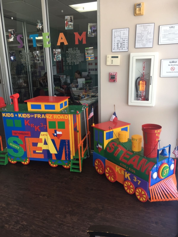 We love STEAM learning!  Check out our mobile STEAM classroom!