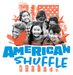 American Shuffle camp weekly logo