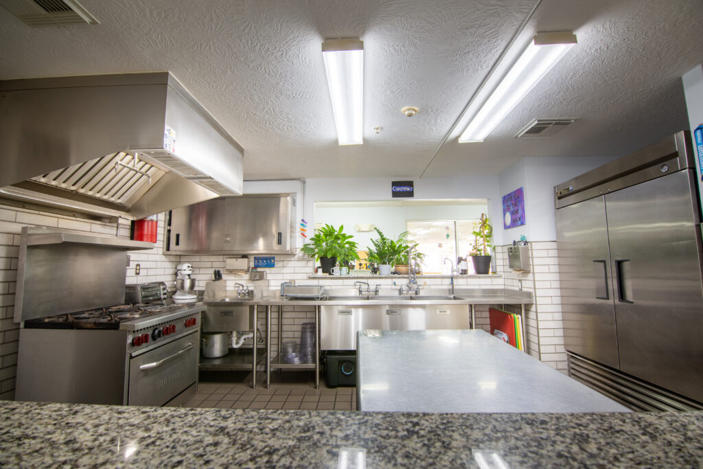Our Fully Equipped Commercial Kitchen