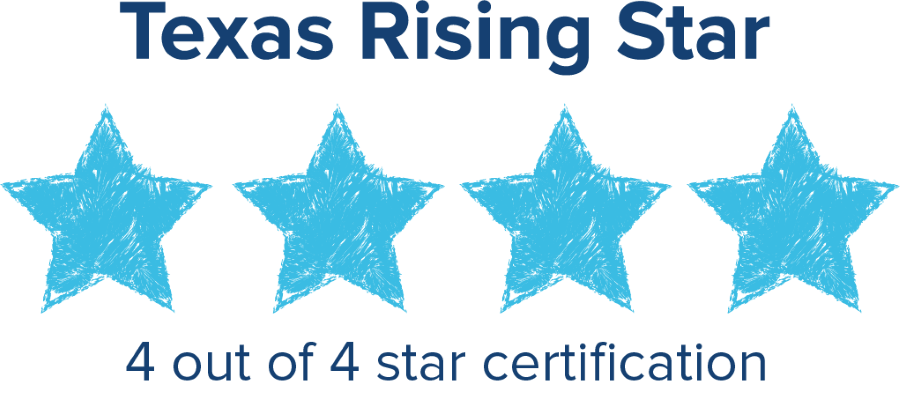 Texas Rising Star Accredited 4 Stars