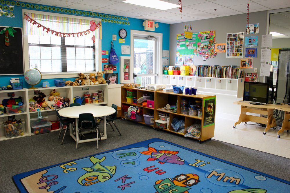 Our classrooms are bright, cheerful and full of creativity that fosters collaborative learning!