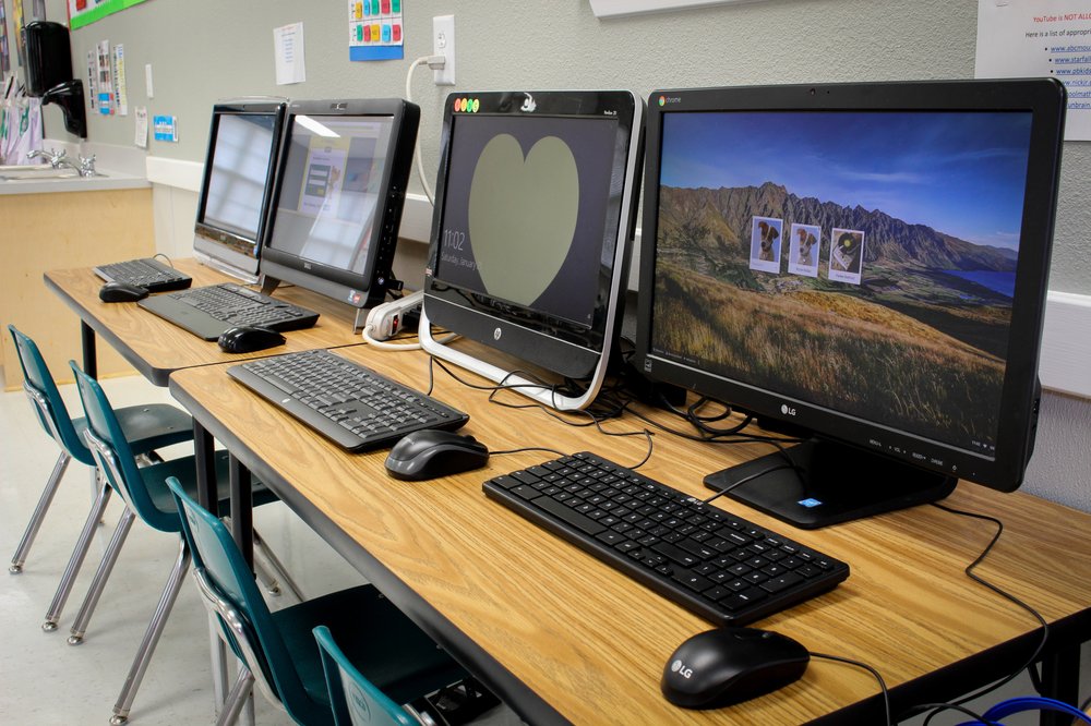 Come see our school and you will quickly be able to tell that we love learning!  We have invested in classroom technology for your child's future!