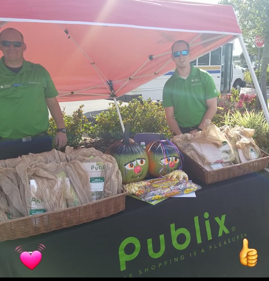 We took a little trip to Publix to say Thank you for always supporting our events!