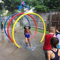 Hot summer days are filled with fun in our very own Splash Park!