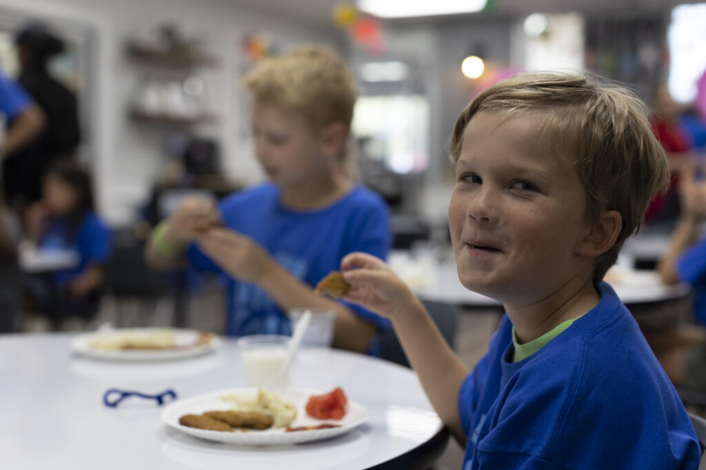 Freshly prepared meals and snacks provided for your child each day.
