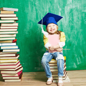 preschool, happy, graduation, books, preschooler