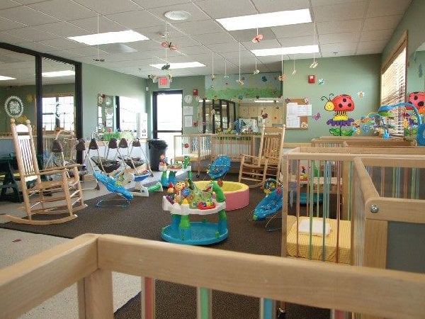 Our infants have lots of room to explore and learn!