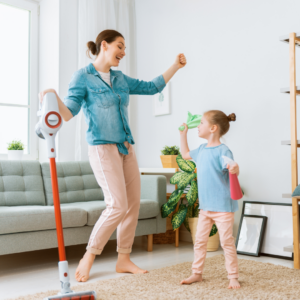Spring Cleaning with Preschoolers: Fun Ways to Help Out
