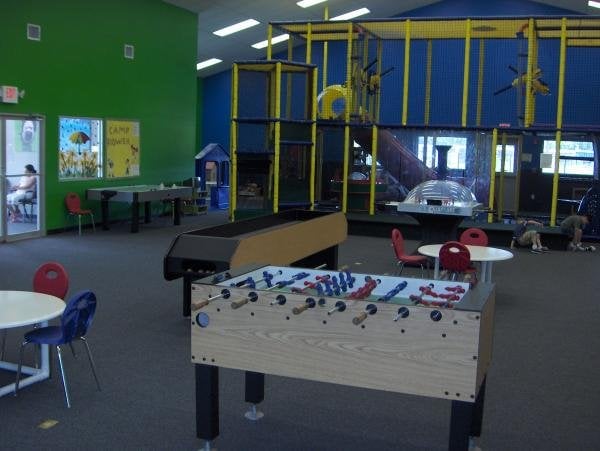 KIDOPOLY, an 8,400 square-foot activity center designed for school age children, sits adjacent to our Kids R Kids building and provides a more grown-up place for our older children to attend after school and during school break sessions. 
