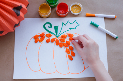 Fun Ways to Repurpose Pumpkin Insides with Your Preschooler at Kids 'R' Kids Oakbrook, preschool, daycare, childcare