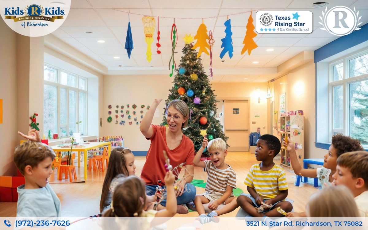 Christmas activities in preschool Richardson TX