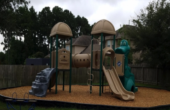 Our playgrounds are age appropriate and provide lots of opportunity for imaginative play. Spring, TX Day Care Child Care Spring After School Care