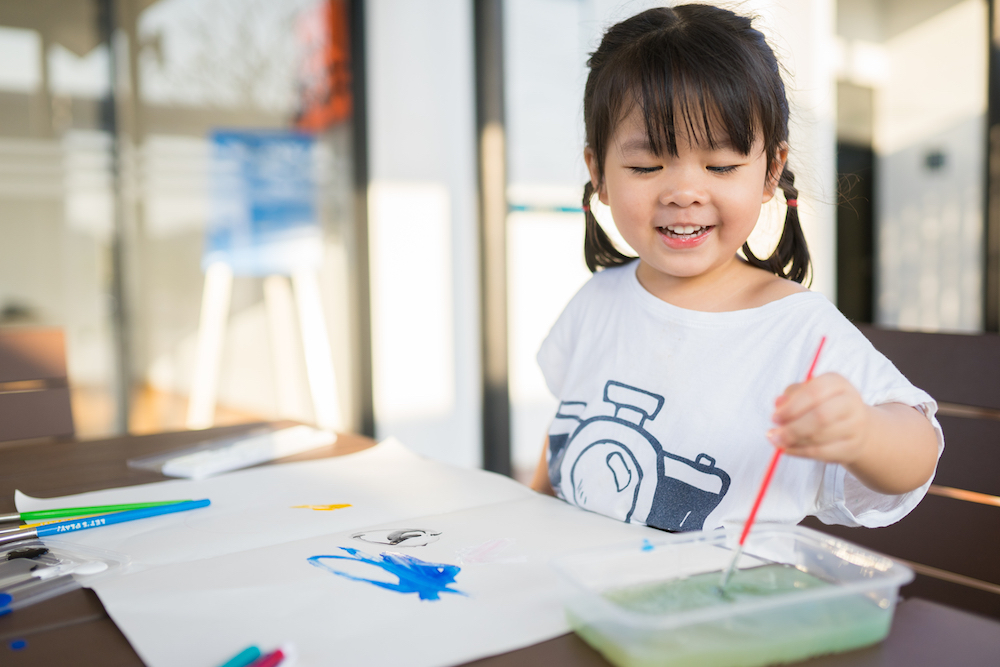 Preschool Art Activities at Kids 'R' Kids Suwanee, preschool, daycare, childcare