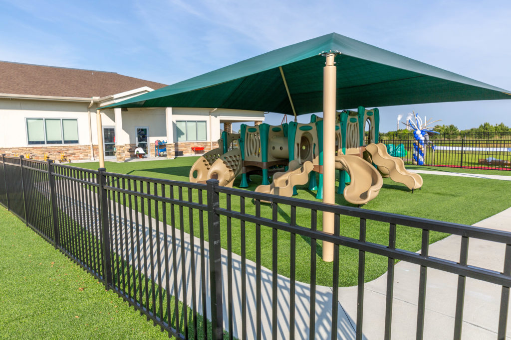 Secure Outdoor Play areas