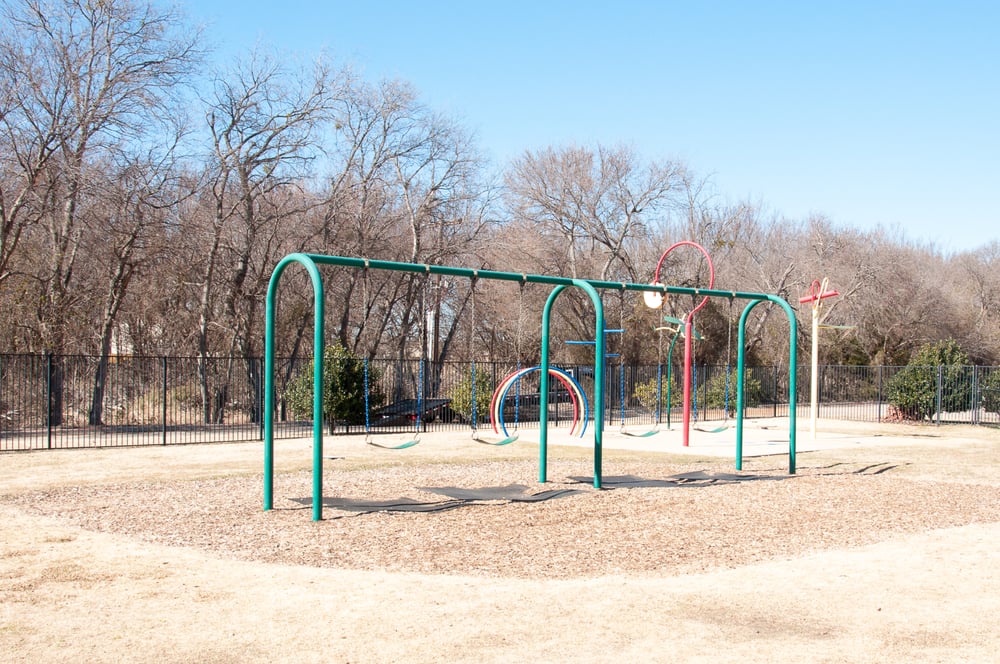 Our playgrounds are separated by age group and always provide lots of outdoor fun!
