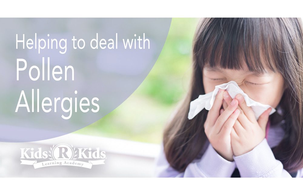 Blog image of child with tissue from allergies